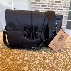 NWT Steve Madden Black Crossbody Bag